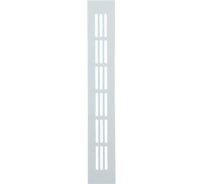 Решетка металлическая декоративная с фланцем ВИЕНТО 200x40 мм РМФ-204