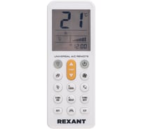 Пульт универсальный для кондиционеров REXANT RX-102AII 38-0105