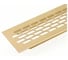Решетка вентиляционная GTV 484x60MM, цвет золото ( упаковка 25 шт) KK-W60800-21 2