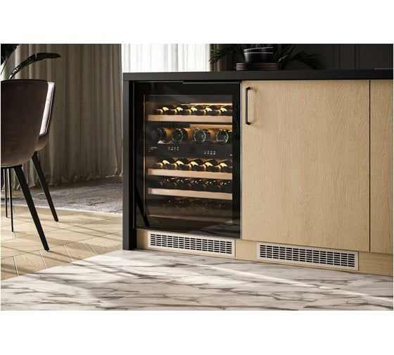 Решетка вентиляционная GTV 480x80 мм, цвет светлый антрацит KK-W80800-24