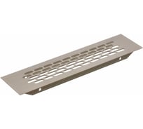 Решетка вентиляционная GTV 60x245 мм, цвет светлый антрацит KK-W60245-24