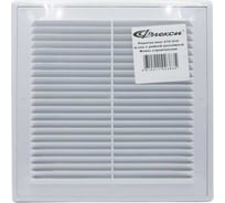 Решетка вентиляционная Флекс 210х210 мм, жалюзи наклонные, с рамкой разъемной, строительная 551403
