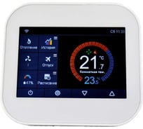Термостат DFDESIGN DF-MC6-FGC1 (24V, управление 0-10V, Wifi, белый) 5678000000006