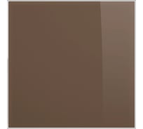 Панель декоративная DICITI AEON D100/125 мм, 179х179 мм, стекло Lacobel brown light PAGL4/5 Brown Light