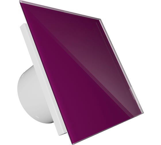 Панель декоративная DICITI AEON D100/125 мм, 179х179 мм, стекло Lacobel purple PAGL4/5 Purple