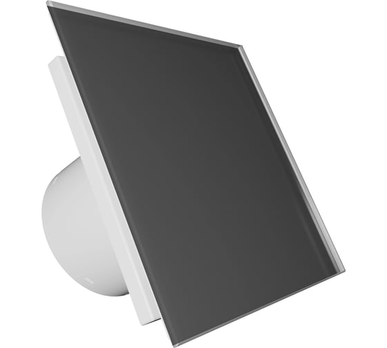 Панель декоративная DICITI AEON D100/125 мм, 179х179 мм, стекло Exclusives silver gray PAGE4/5 Silver Gray