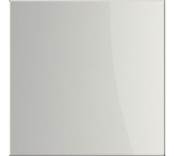 Панель декоративная DICITI AEON D100/125 мм, 179х179 мм, стекло Exclusives silver gray PAGE4/5 Silver Gray