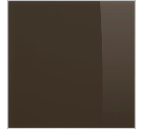 Панель декоративная DICITI AEON D100/125 мм, 179х179 мм, стекло Lacobel brown natural PAGL4/5 Brown Natural