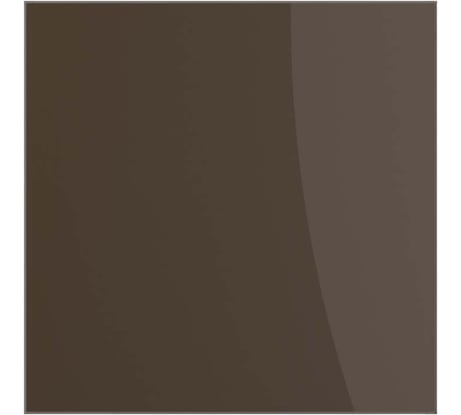 Панель декоративная DICITI AEON D100/125 мм, 179х179 мм, стекло Lacobel brown natural PAGL4/5 Brown Natural
