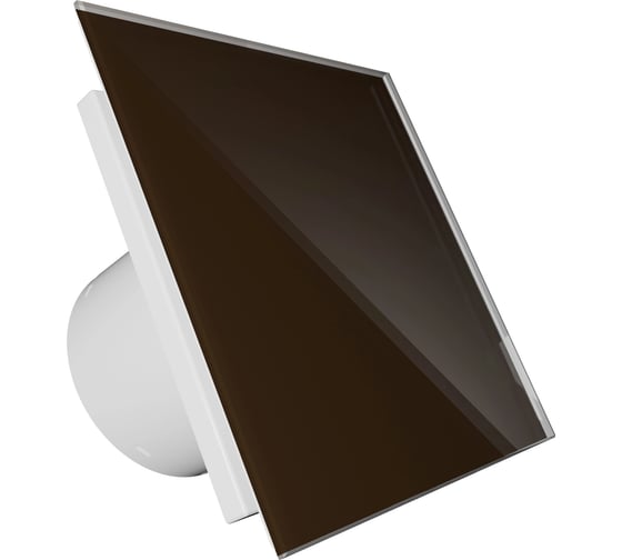 Панель декоративная DICITI AEON D100/125 мм, 179х179 мм, стекло Lacobel brown natural PAGL4/5 Brown Natural