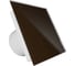 Панель декоративная DICITI AEON D100/125 мм, 179х179 мм, стекло Lacobel brown natural PAGL4/5 Brown Natural 2