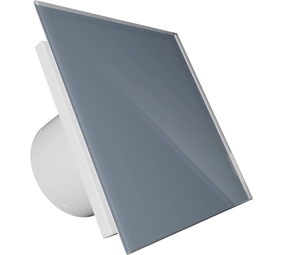 Панель декоративная DICITI AEON D100/125 мм, 179х179 мм, стекло Lacobel blue shadow PAGL4/5 Blue Shadow