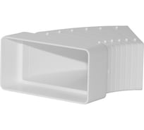 Колено разноугловое горизонтальное Флекс 55х110 мм 535897