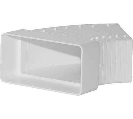 Колено разноугловое горизонтальное Флекс 60х120 мм 536476