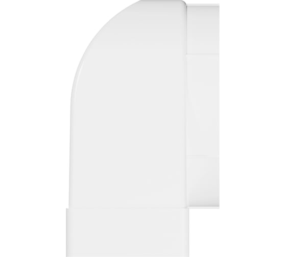 Переходник ERA СКФП D150 мм, 90 гр, 90x220 мм, пластик 922СК15ФП