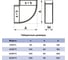 Колено ERA КГП 90x220 мм, горизонтальное, пластик 922КГП 5