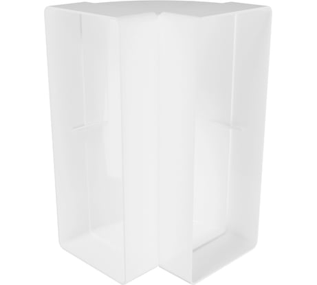 Колено ERA КВП 90x220 мм, вертикальное, пластик 922КВП