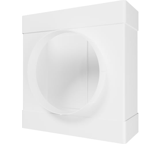 Тройник ERA ТФП D150 мм, с выходом 90x220 мм, пластик 922ТФ15П