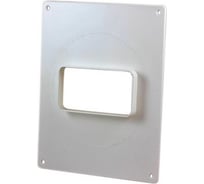 Площадка торцевая Флекс горизонтальная, 205х240 мм, с фланцем 55х110 мм 534527