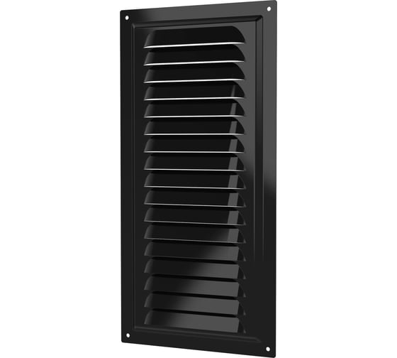 Решетка вентиляционная ERA МЭ сетка, 150х300 мм, окраш.сталь Black 1530МЭ Black