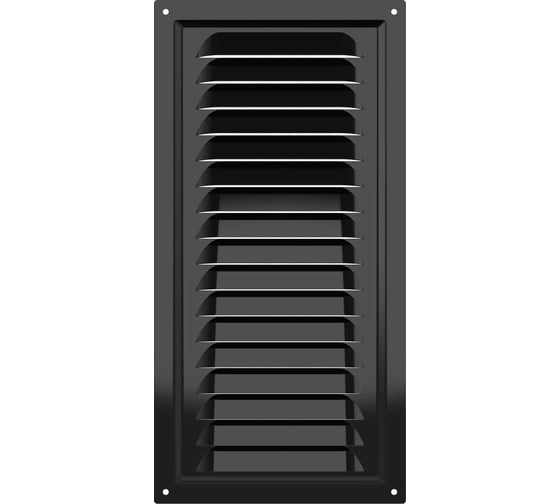 Решетка вентиляционная ERA МЭ сетка, 150х300 мм, окраш.сталь Black 1530МЭ Black