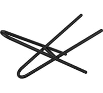 Дровница Мебелик 2 черный 9392