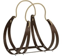 Дровница с пеньковой ручкой XL GRILLUX ВЗР2361