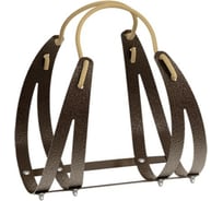 Дровница с пеньковой ручкой L GRILLUX ВЗР2360