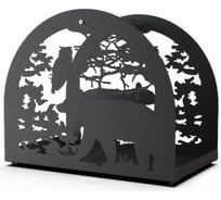 Дровница Медведь GRILLUX ВЗР2417