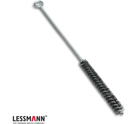 Щетка ерш Lessmann IBZ, 300х100мм, диаметр 12мм, стальная гофрированная проволока 0,15мм 542304 1