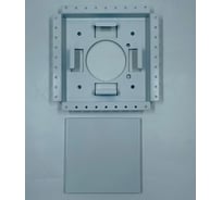 Решетка скрытого монтажа ВИЕНТО 207*207, белая РСМ2020