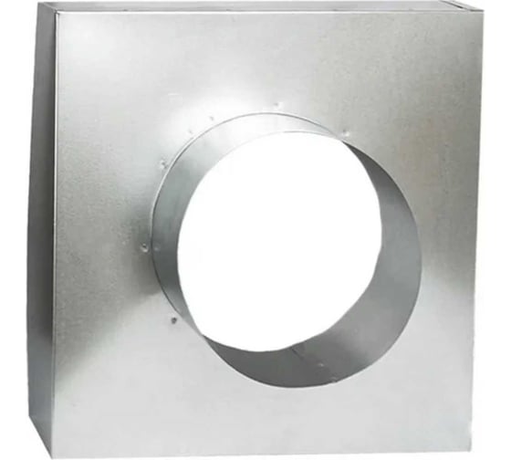Адаптер (КСД) ООО Вентмаркет 600x600 с верхней врезкой d400 под вентиляционную решетку KCD600х600D400 1