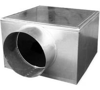 Адаптер (КСД) ООО Вентмаркет 300x300 с боковой врезкой d100 под вентиляционную решетку KCD300х300D125