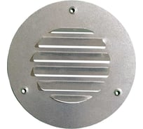 Вентиляционная решетка ООО Вентмаркет D100 мм, круглая, накладная из оцинкованной стали RLG100