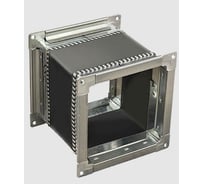 Гибкая вставка ООО Вентмаркет 224x224 мм с фланцем, из оцинкованной стали VD/DOP/GVFF224x224