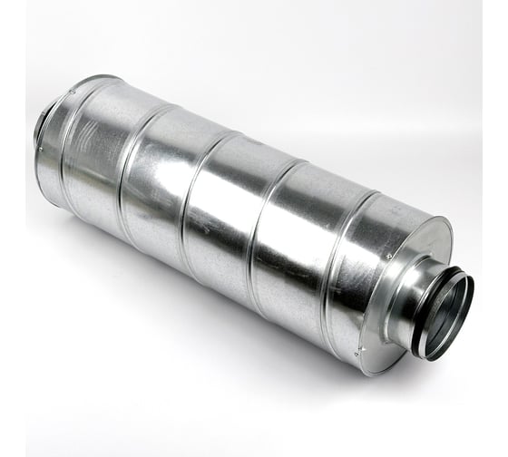 Шумоглушитель для круглых каналов KRAFTAIR 125 мм, длина 600 мм 125/600