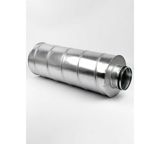 Шумоглушитель для круглых каналов KRAFTAIR 200 мм, длина 600мм 200/600