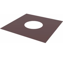 Отражатель с отверстием МЕТАЛЛИК И КО 200x500x500, Оц 0.50, RAL 8017, п о НN_03172639