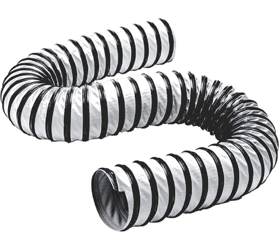 Воздуховод TEX PVC-F-300-H-110/5 полиэфирный усиленный, белый FH-300-110/5W 1
