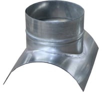 Врезка круглого сечения воротниковая Вентека Ф125/Ф125-30 лист.нерж. AISI 304, 0,50 16-7990000010723