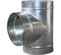 Тройник круглого сечения с круглой прямой врезкой Вентека Ф280-240/Ф140-30 Лист.нерж. (AISI 430) 0.50 14-7990000007006
