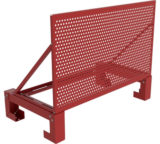 Экран для кондиционера ООО "СТАЛЬНЫЕ СИСТЕМЫ" с креплением к основанию (KF-O) FS33.P.EIB.RAL7024 1