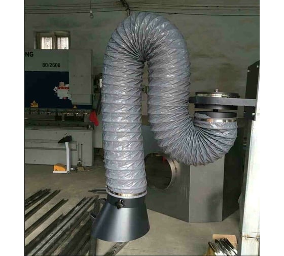 Воздуховод полиэфирный (10 м; 120 мм) TEX PVC-F-300-120/10