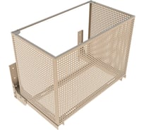 Корзина для кондиционера с L-образным креплением ООО "СТАЛЬНЫЕ СИСТЕМЫ" KF-L FS22.2.P.CIB.RAL1015