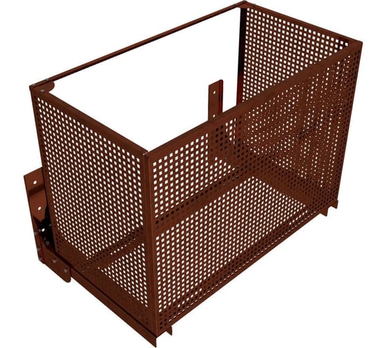 Корзина для кондиционера с L-образным креплением ООО "СТАЛЬНЫЕ СИСТЕМЫ" KF-L FS22.2.P.IOC.RAL8017 1