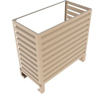 Корзина для кондиционера с креплением к основанию ООО "СТАЛЬНЫЕ СИСТЕМЫ" KF-O FS23.2.P.EIB.RAL1015