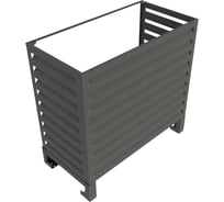 Корзина для кондиционера с креплением к основанию ООО "СТАЛЬНЫЕ СИСТЕМЫ" KF-O FS23.2.P.EIB.RAL7024