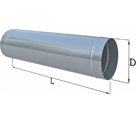 Воздуховод прямошовный Diaflex D 450 мм 0.7/1250мм УФ-01014717