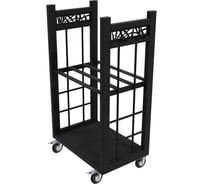 Дровница ПРОФМЕТСТИЛЬ Ретро 730 с колесами 1158