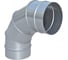 Отвод для воздуховодов Diaflex 450 мм. 90 гр УФ-01014782 2